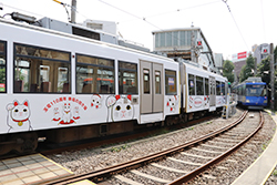 玉電110周年記念幸福の招き猫電車